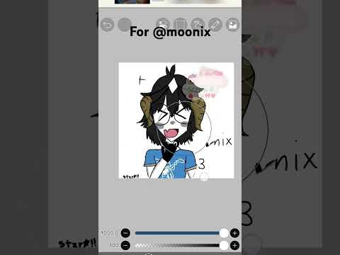For Mr. @moonixkay :3 (dis is moonix ofc) #art #drawing #draw #plsdontflop #artist #oc #gachalife