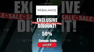 Rebalance Sitewide Code! #RebalanceVintage #RetroStyle #StreetwearLooks #ThrowbackThreads
