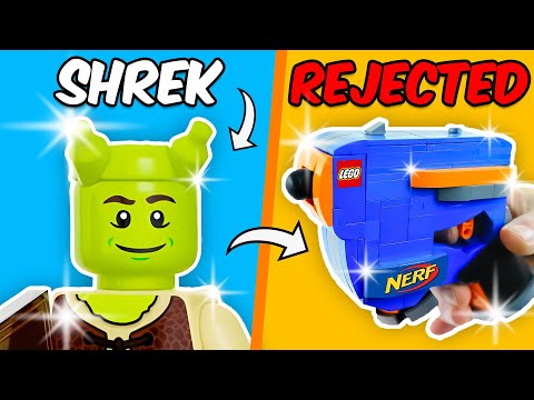 20 Ideas LEGO Rejected...
