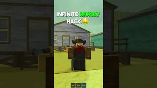 infinite money hack🤑(Dead Rails) #deadrails #shorts #roblox