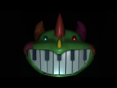 Pianosaurus 3D Model by @Firh_hugo  Modelo para Prisma 3D! [modelo simples do personagem]