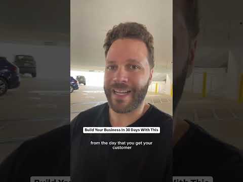 Build your business in 30 days with this