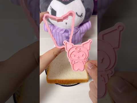 Kuromi Bread 🍞 💜🖤 #sanrio #kuromi #kawaii #cute