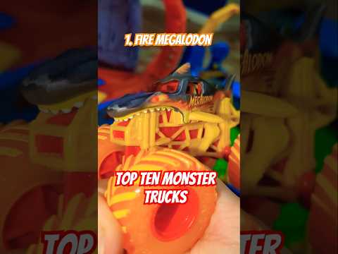 My Top Ten Monster Trucks #top10 #monstertruck #viralvideo #shortsfeed