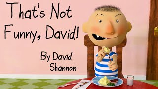 ✨ "That's Not Funny, David" Comes to Life! Animated Children's Book! 🎬