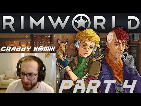 My First Time Playing RimWorld (Full VOD) | Ep. 4 Crabby