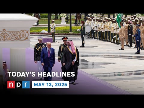 Trump Receives Lavish Welcome In Saudi Arabia | NPR News Now