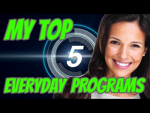 The 5 *MUST-HAVE* apps you need on your computer!