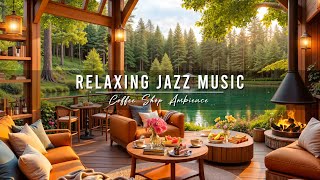 Smooth Jazz Music at Cozy Coffee Shop Ambience ☕ Relaxing Jazz Instrumental Music for Studying, Work