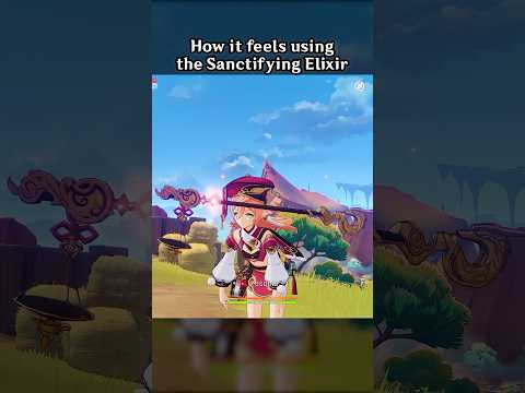 HOW IT FEELS USING THE SANCTIFYING ELIXIR