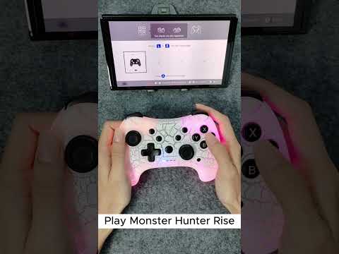 Play Monster Hunter with a Manba Controller #nintendoswitch