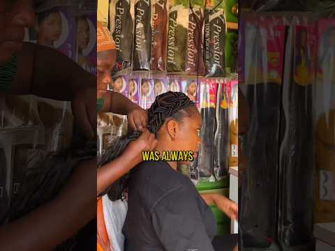 African threading. Have you tried this style before?