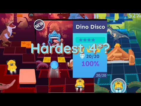 Dino Disco 100% all crowns and gems (RS official)