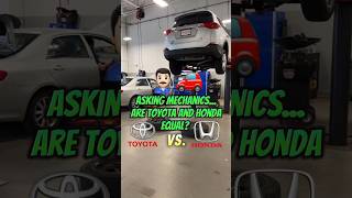 Are Toyota and Honda Equal? 🤔🚗Toyota VS. Honda #carshort