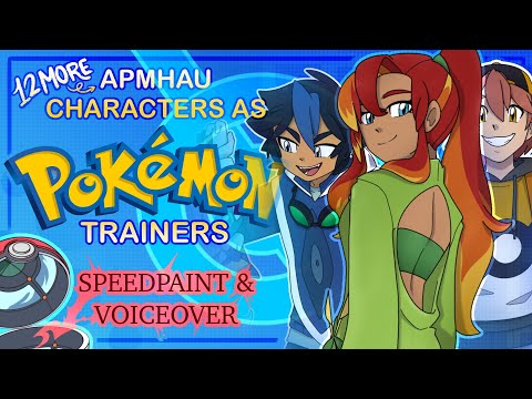 What if 12 More Aphmau Characters were Pokémon Trainers? (Speedpaint + Voiceover) [Pt. 2]