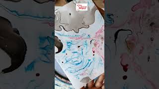 New technique painting #shortsfeed #shortsvideo #youtubevideos #youtubeshorts #abstractart #drawing