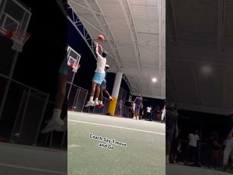 Casual Hoopin , 1 Move & Go #basketball #ballislife #772 #hoops #streetball #music #reels