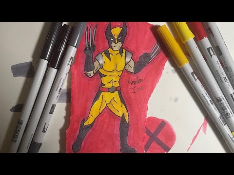 Wolverine Drawing! #art #Wolverine
