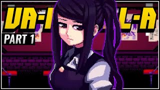 VA-11 Hall-A: Cyberpunk Bartender Action Part 1 - Miserable Glitch City [Day 1 PC Gameplay]