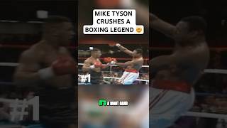 Mike Tyson 3 FIERCE Punches that Destroyed Larry Holmes #ironmike #boxinglegend #ko #vfxshorts