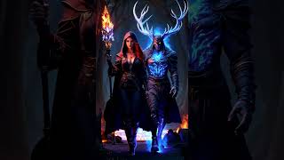 The Fire Mage and Her Mystical Guardian | Epic Fantasy Short | MVPAi