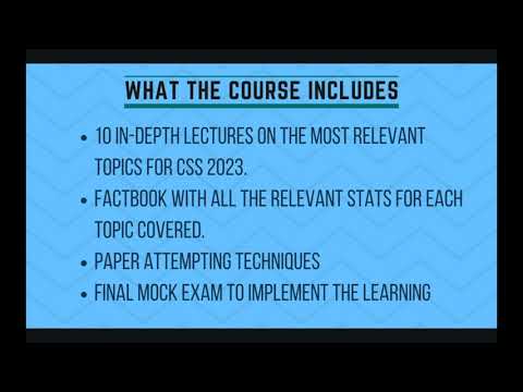 Current Affairs Crash Course | Orientation Session | CSS With A CSP