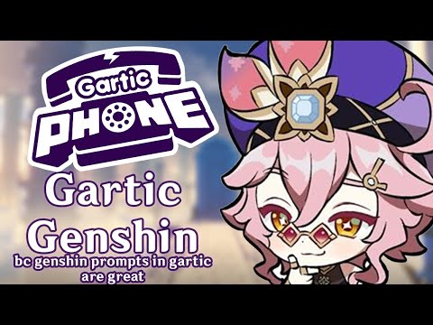 Gartic Phone but only Genshin Impact 3