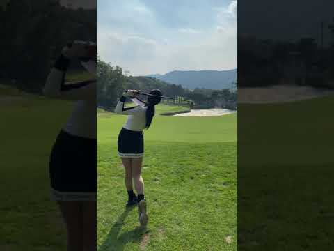 필드 위의 정석⛳ 박교희 프로 아이언스윙 Good shot!