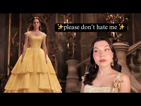 in defense of belle's live action dress