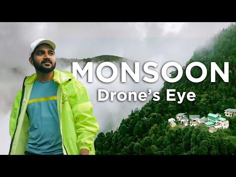 Experience Monsoon from Drone's eye | Dharamshala