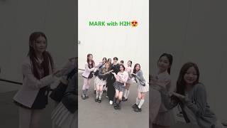 Mark with Hearts2Hearts 😶#nct #hearts2hearts #aespa #stella #a_na #mark #nctdream #shorts #riize