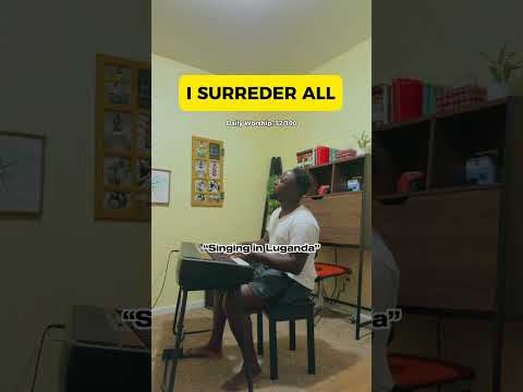 I SURENDER ALL… please worship with me! 😃 #worship