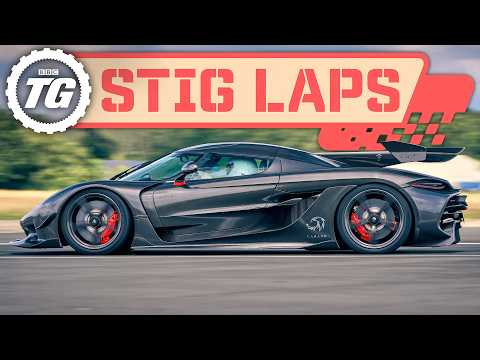 Koenigsegg Jesko Attack: 1578bhp vs TG Track! | Stig Laps