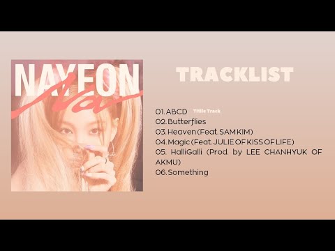 [PLAYLIST] NAYEON- ALBUM: NA