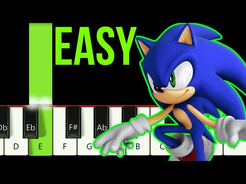 Sonic 06 Boss theme song EASY piano tutorial