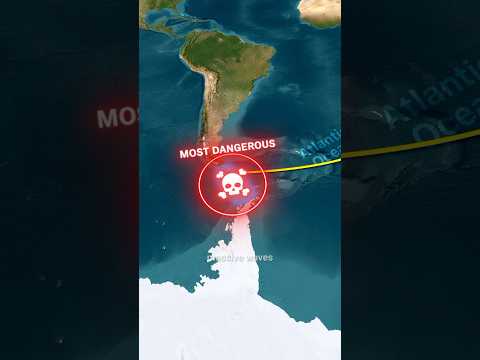 What’s the Longest Distance to Swim Without Touching Land?🌍 This Route Crosses the Entire Planet!😱
