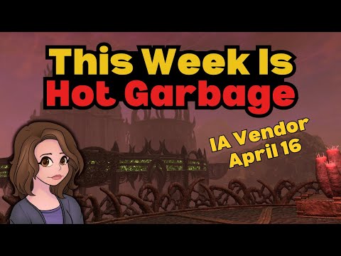 Infinite Archive Vendor April 16th ~ ESO