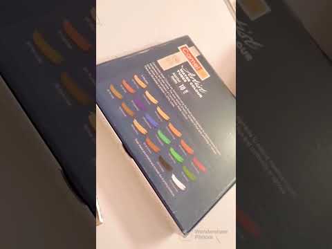New watercolor tubes (camlin artist watercolor tubes, 18shades)#art#artwork#shorts#foryou#watercolor