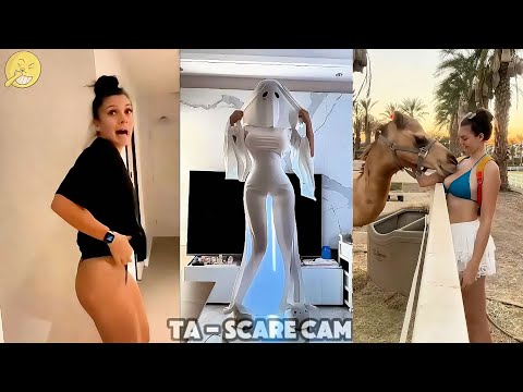 Scare Cam Pranks 2024 | #25 Funny Scare Prank | Jump Scare | Funny Compilation |Funny Fail
