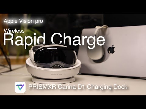 RAPID CHARGING | Apple Vision Pro Charging Dock by PrismXR