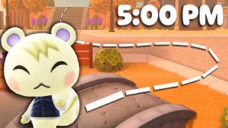 How do Animal Crossing villagers spend an entire day?