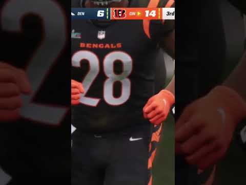 One handed interception madden 23🏈