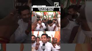 BJP Leader Kapil Mishra leads Tiranga Yatra in Support of Operation Sindoor