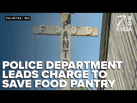 Palmyra Police Department leading the charge to save local food pantry