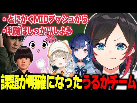 【LoL/Thek4sen/2日目】マクロを学び課題が明確になったうるかチーム【うるか切り抜き/うるか/SPYGEA/紡木こかげ/SqLa/トナカイト/小森めと】