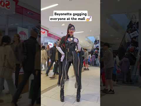 Bayonetta in public #bayonetta #cosplay #gamingcosplay #dancechallenge #dance #publicreaction #funny
