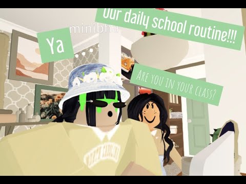 Our daily school routine(sorry for my mic audio)