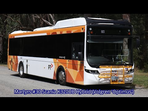 Martyrs #30 Scania K320UB Hybrid (Volgren 'Optimus')