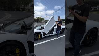 The Lamborghini Aventador is the Best First Car! #lamborghini #aventador