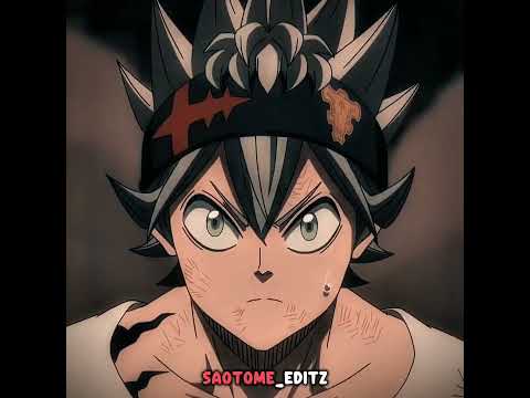 "From zero magic to unstoppable power—Asta’s journey will leave you speechless!" #asta #shorts #edit